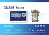 ELECTROSEA CLEARLINE CL-2000-X2.0 Operation Manual