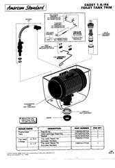 Flushmate 501-A Series Owner's Service Manual