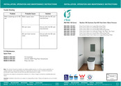 rba RBA1882-100-001 Installation, Operation And Maintenance Instructions