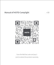 HOTO QWLYD001 Manual