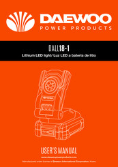 Daewoo DALL18-1 User Manual