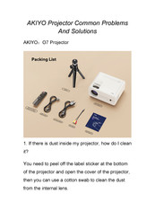 AKIYO O7 Faq
