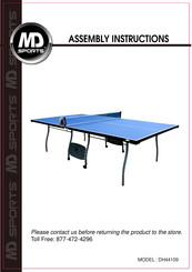MD SPORTS DH44109 Assembly Instructions Manual