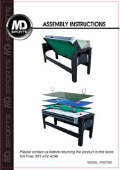 MD SPORTS DH57500 Assembly Instructions Manual