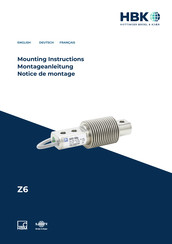 HBK Z6FC6 Mounting Instructions