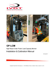 IVDT OP-LCM Installation & Calibration Manual