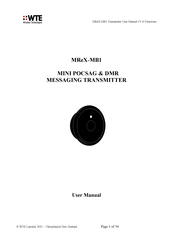 WTE MReX-MB1 User Manual