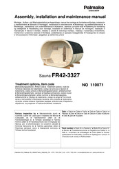 Lemeks Palmako FR42-3327 Assembly, Installation And Maintenance Manual