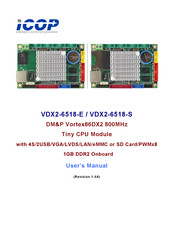 Icop VDX2-6518-S User Manual