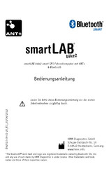 ANT+ smartLAB bike2 Operating Instructions Manual