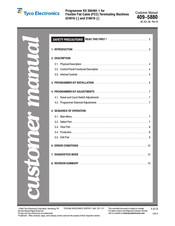 Tyco Electronics 356484-1 Customer's Manual