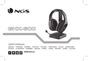 NGS GHX-600 User Manual