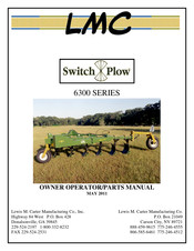 LMC Switch Plow 6300 Series Owner's Operation Manual
