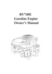 BE Power Equipment Powerease RV740D Owner's Manual