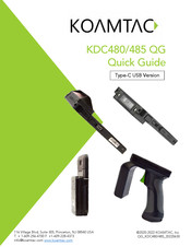 KoamTac KDC480 QG Quick Manual