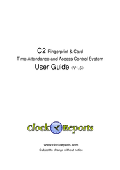 ClockReports C2 User Manual