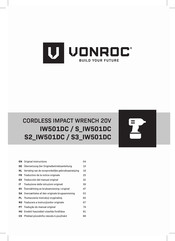 VONROC S2 IW501DC Original Instructions Manual