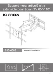 Kimex 013-4086 Installation Instructions Manual