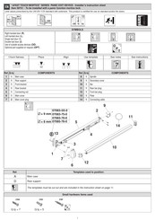 CISA eFAST TOUCH MORTICE Series Installer's Instructions