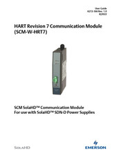 Emerson SolaHD SCM-W-HRT7 User Manual