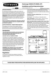 Rayburn Heatranger 480AL CF Operating, Installation And Servicing Instructions