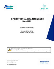 Doosan P185WJD-FX-T4i Operation And Maintenance Manual