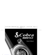 Cobra microTALK 3175-PDF Owner's Manual