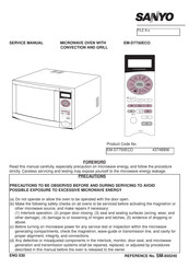 Sanyo EM-D7750ECO Service Manual