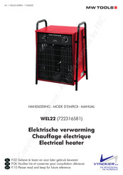 Vynckier 722316581 Manual
