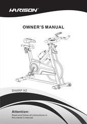 Harison SHARP X2 Owner's Manual