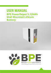 BPE PowerDepot BPE-LFP-5.12-WM User Manual