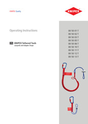 KNIPEX 00 50 06 T Operating Instructions Manual