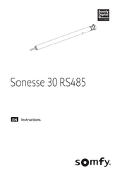 SOMFY Sonesse 30 RS485 Instructions Manual
