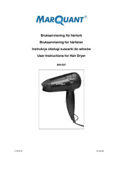 Marquant 805-037 User Instructions