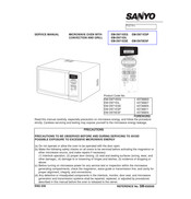 Sanyo EM-D970ESF Service Manual