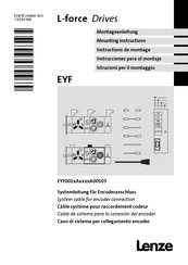 Lenze EYF002 A A00S03 Series Mounting Instructions
