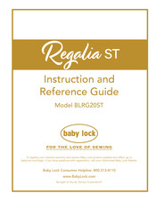 Baby Lock BLRG20ST Instruction And Reference Manual