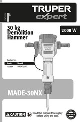 Truper Expert MADE-30NX Manual