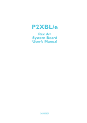 DFI P2XBL/E User Manual
