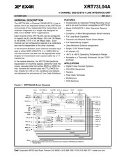 Exar XRT73L04 Manual