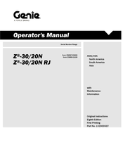 Terex Z30ND-2100 Operator's Manual