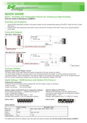 E+E Elektronik EE211 Quick Manual