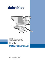 Datavideo TP-700 Instruction Manual