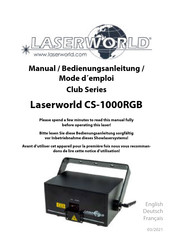 Laserworld CS-1000 Manual