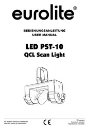 EuroLite LED PST-10 User Manual