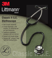 3M Littmann Classic II S.E. Manual