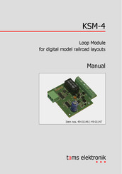 tams elektronik KSM-4 Manual