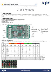 xpr WS4-CONV-V2 User Manual