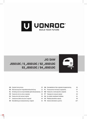 VONROC JS501DC Original Instructions Manual