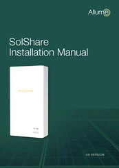 Allume SolShare Installation Manual